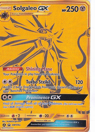 Solgaleo GX SM104a