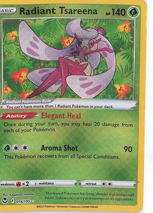 Radiant Tsareena 016/195