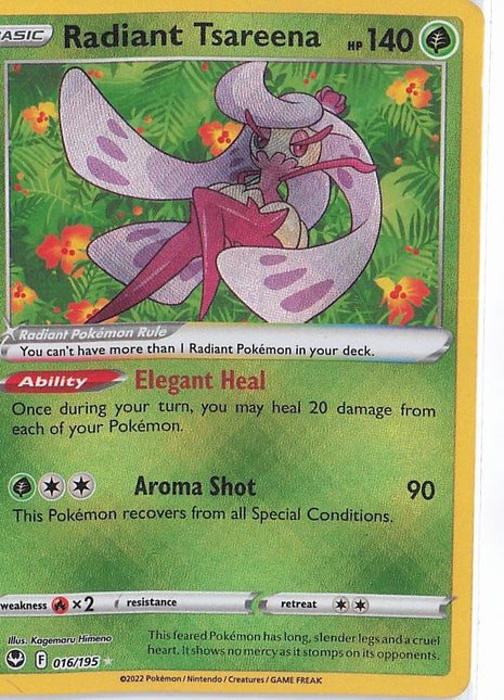Radiant Tsareena 016/195