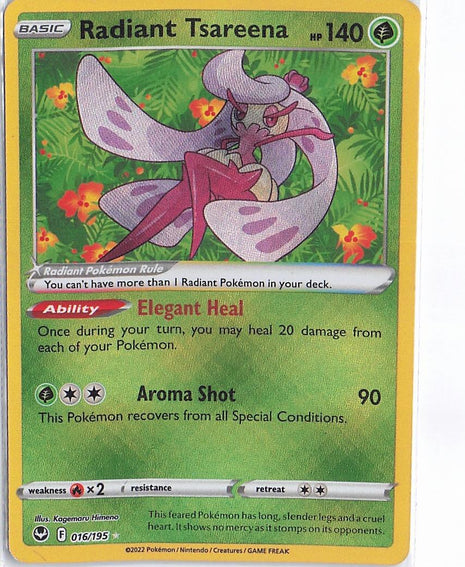 Radiant Tsareena 016/195