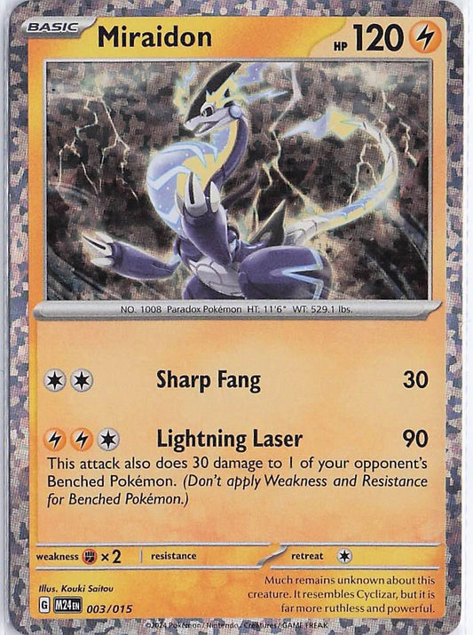 Miraidon 003/015 (H)