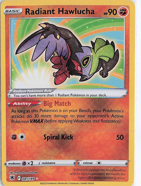 Radiant Hawlucha 081/189