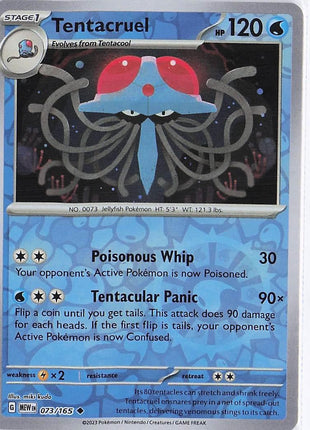 Tentacruel 073/165 (RH)