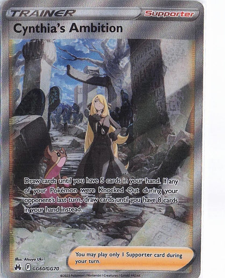 Cynthia’s Ambition GG60/GG70