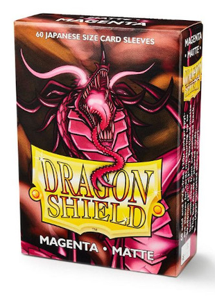 Dragon Shield - Matte Magenta Japanese Sleeves (60)