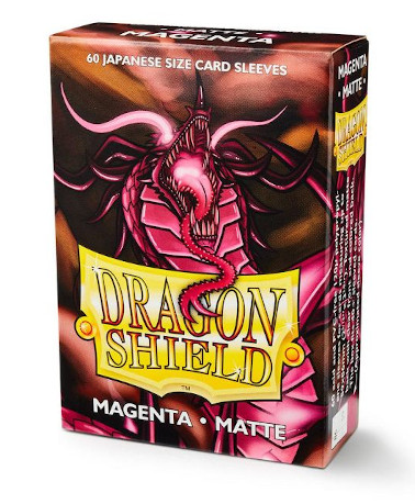 Dragon Shield - Matte Magenta Japanese Sleeves (60)