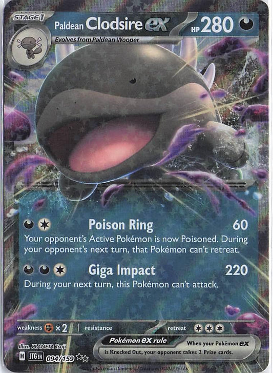 Paldean Clodsire ex 094/159