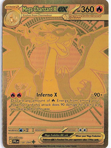 Mega Charizard X ex 130/094
