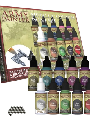 The Army Painter - Warpaints Metallics: Metallic Colours Paint Set