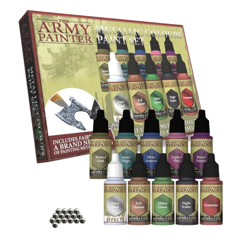 The Army Painter - Warpaints Metallics: Metallic Colours Paint Set