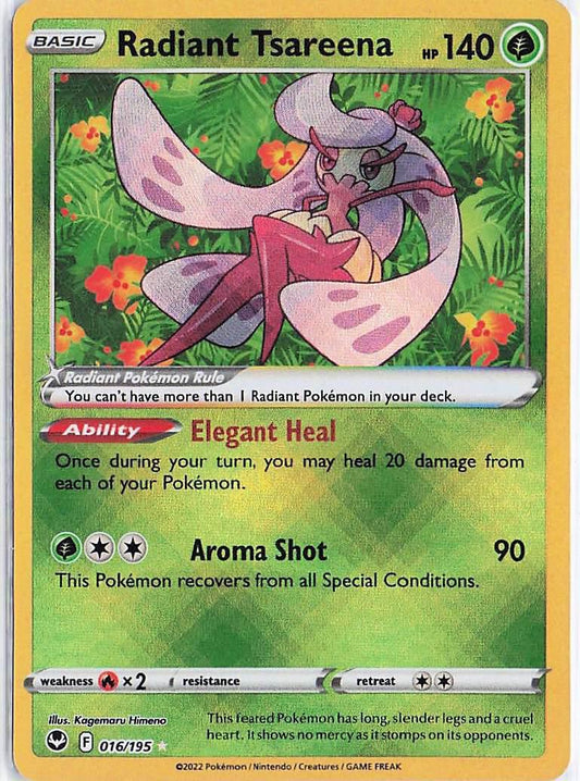 Radiant Tsareena 016/195