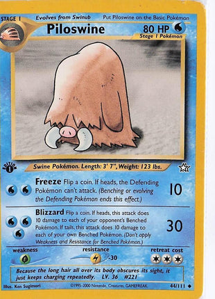 Piloswine 44/111 (1st)