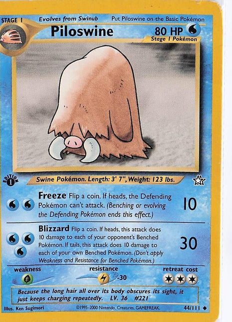 Piloswine 44/111 (1st)