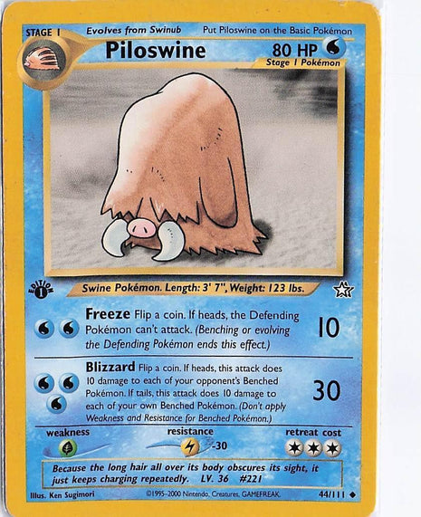 Piloswine 44/111 (1st)