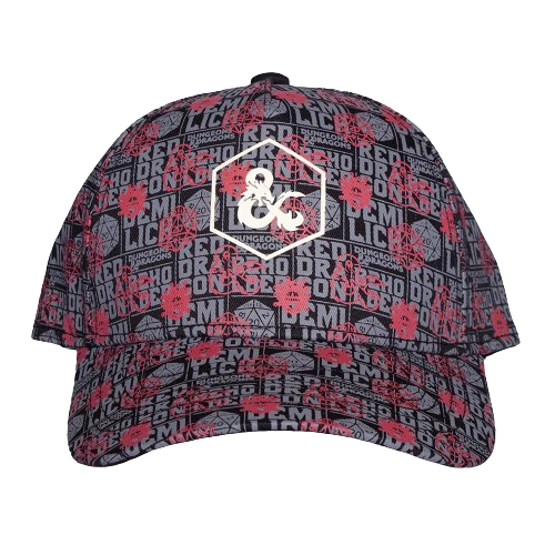 Dungeons and Dragons - Difuzed Logo & AOP Adjustable Cap