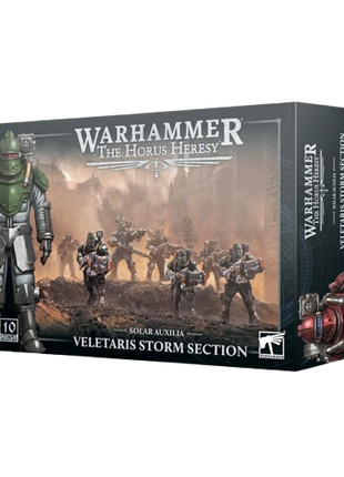 Wahammer: The Horus Heresy - Solar Auxilia Veletaris Storm Section