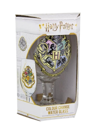 Harry Potter - Hogwarts Colour Change Water Glass