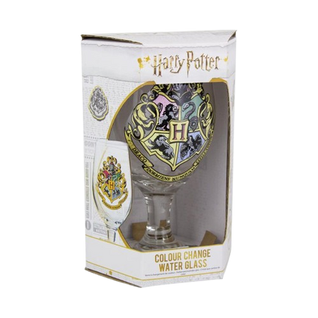 Harry Potter - Hogwarts Colour Change Water Glass