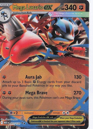 Mega Lucario ex 077/132