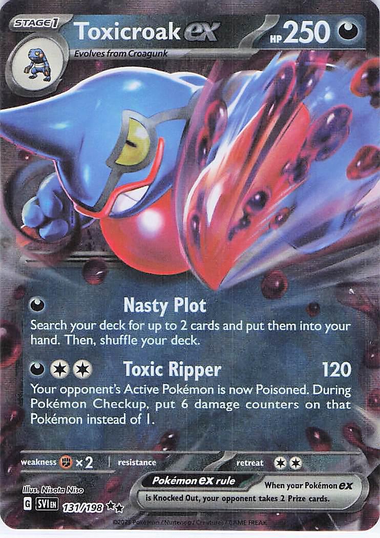 Toxicroak ex 131/198