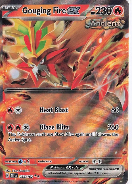 Gouging Fire ex 038/162