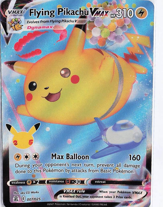 Flying Pikachu VMAX 007/025