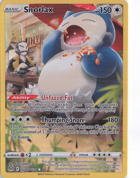 Snorlax TG10/TG30