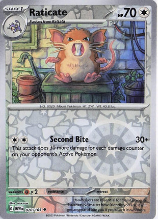Raticate 020/165 (RH)