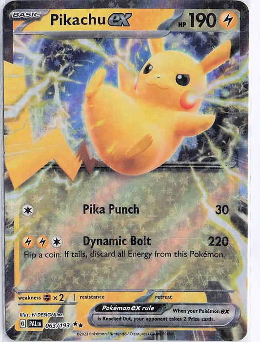 Pikachu ex 063/193