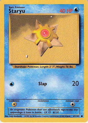 Staryu 65/102