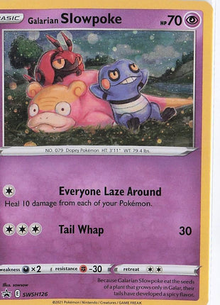 Galarian Slowpoke SWSH126