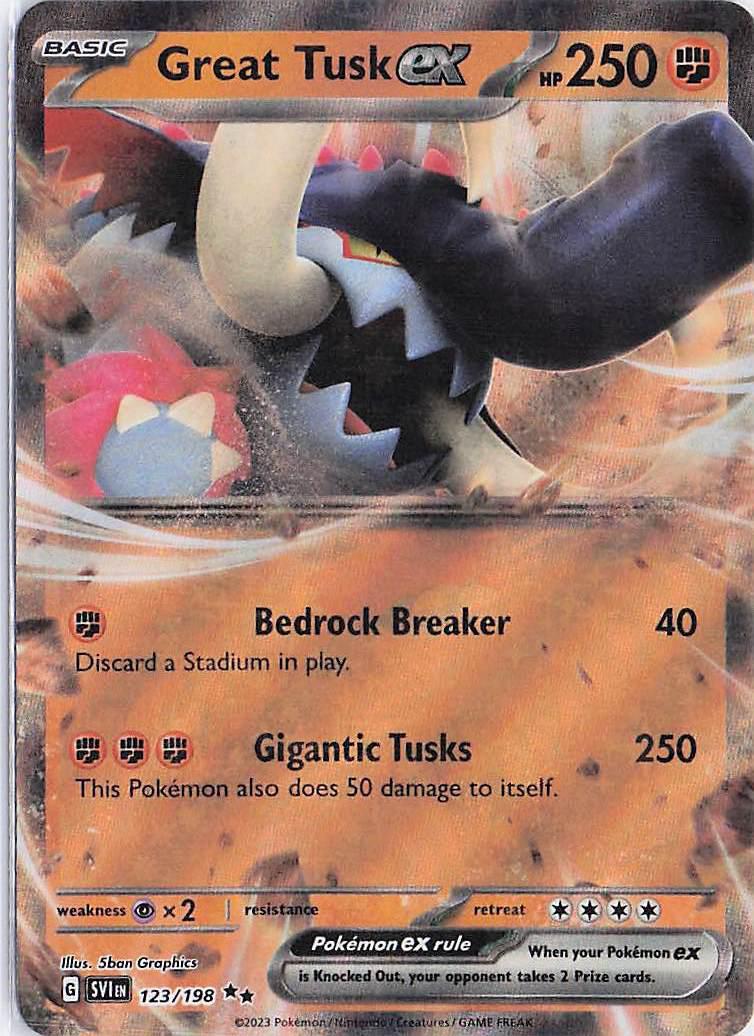 Great Tusk ex 123/198