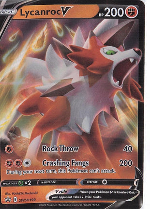 Lycanroc V SWSH199