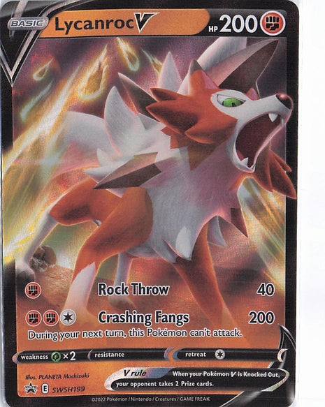 Lycanroc V SWSH199