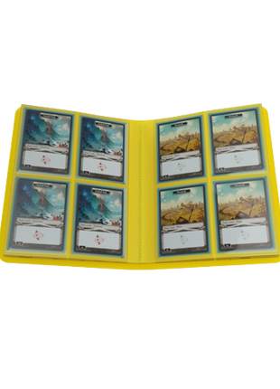 Gamegenic - Yellow 8 Pocket Casual Album Binder