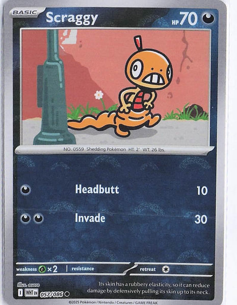 Scraggy 057/086 (Pokeball)