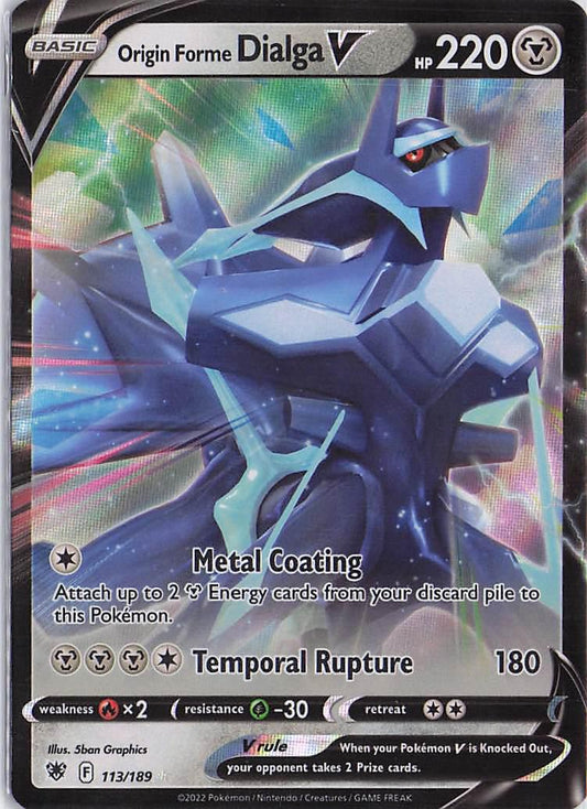 Origin Forme Dialga V 113/189
