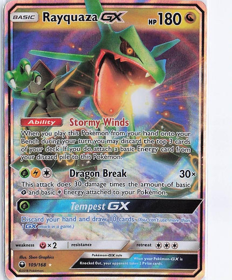 Rayquaza GX 109/168