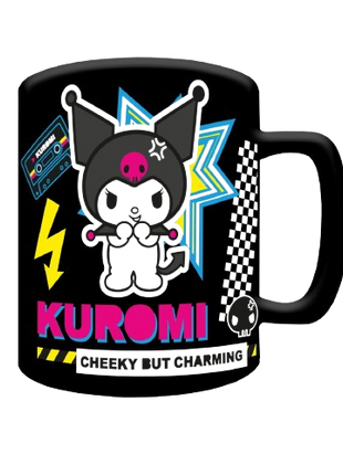 Sanrio - Cheeky Punky Kuromi Fuzzy Mug