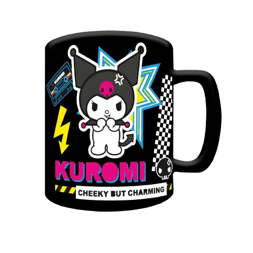 Sanrio - Cheeky Punky Kuromi Fuzzy Mug