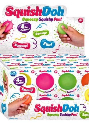 Squishdoh - Mini 4cm Neon Ball in Box