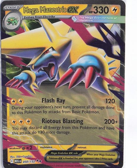 Mega Manectric ex 050/132