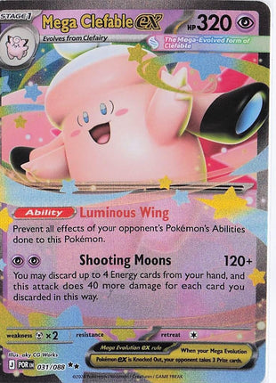 Mega Clefable ex 031/088