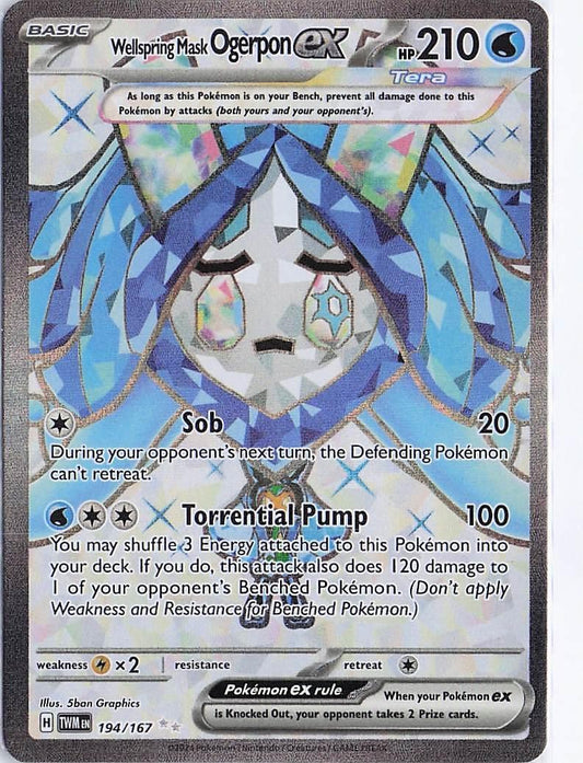 Wellspring Mask Ogerpon ex 194/167