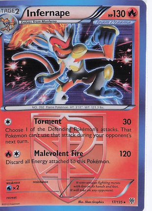 Infernape 17/135 (H)
