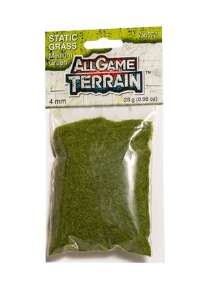 All Game Terrain - Static Grass Medium Green (4mm)