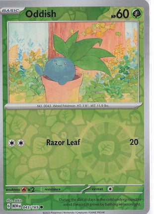Oddish 043/165 (RH)
