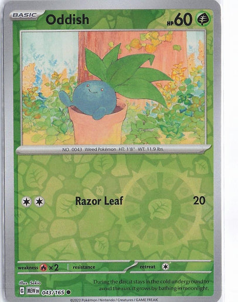 Oddish 043/165 (RH)