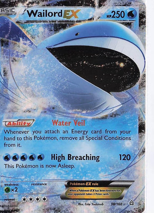 Wailord EX 38/160