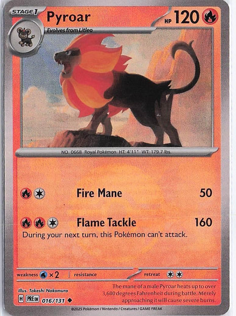 Pyroar 016/131 (Pokeball Holo)